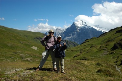 スイス　ユングフラウヨッホ　ハイキング