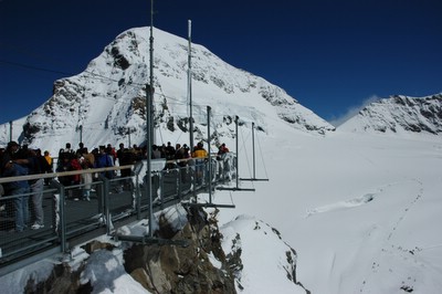 スイス　ユングフラウヨッホ　登山列車