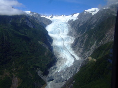ニュージーランド フランツ・ジョセフ氷河